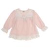 Picture of Beau KiD Girls Broderie Lace Ruffle Pyjamas - Pink Ivory