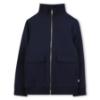 Picture of BOSS Boys Polyester Jacket Cardigan - Navy Blue