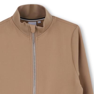 Picture of BOSS Boys Polyester Jacket Cardigan - Cookie Beige
