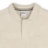 Picture of BOSS Boys Short Sleeve Jacquard Polo Top - Vanilla Cream