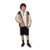 Picture of BOSS Boys Mini Me Iconic Tab Sweatshirt - White