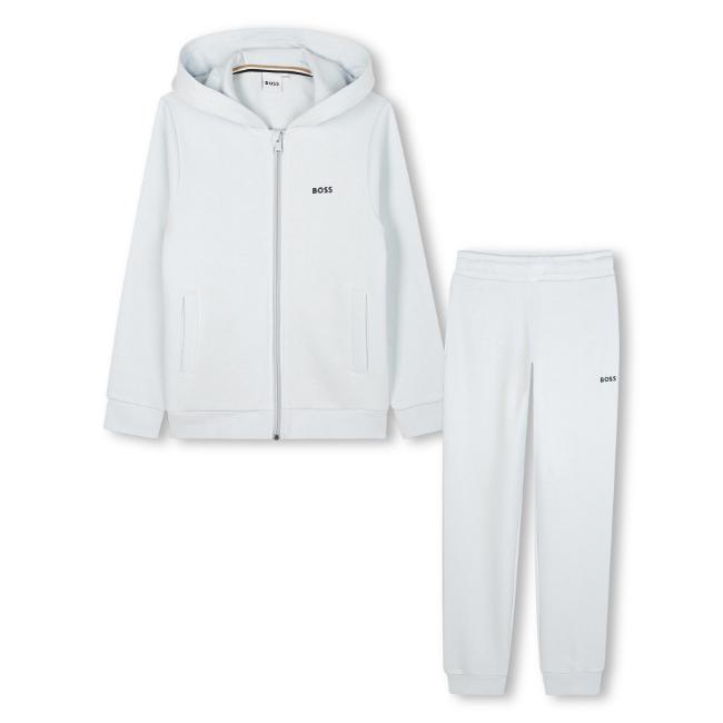 Picture of BOSS Boys Tracksuit Set X 2 - Pale Blue