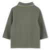 Picture of BOSS Toddler Boys Long Sleeve Pique Cotton Polo Top - Green White