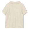 Picture of BOSS Toddler Boys Short Sleeve Jacquard Polo Top - Vanilla Cream