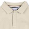 Picture of BOSS Toddler Boys Short Sleeve Jacquard Polo Top - Vanilla Cream