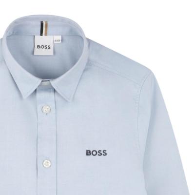 Picture of BOSS Toddler Boys Long Sleeve Shirt - Blue