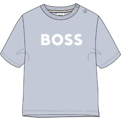 Picture of BOSS Toddler Boys Short Sleeve T-Shirt - Pale Blue