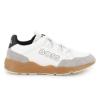 Picture of BOSS Boys Easy On Elastic lace Logo Trainers - White