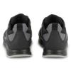 Picture of BOSS Boys Mini Me Lace Up Logo Trainers - Black Grey