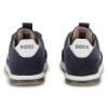 Picture of BOSS Toddler Boys Easy On Logo Trainers - Navy Blue