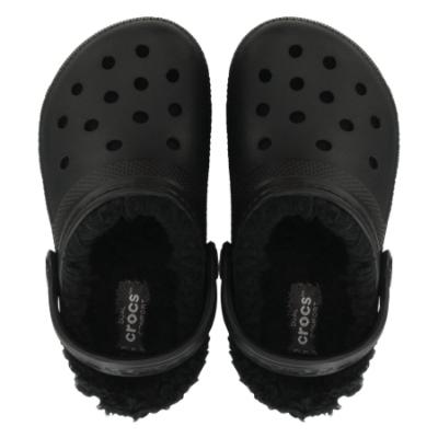 Picture of Crocs Classic Lined Clog - Black Black