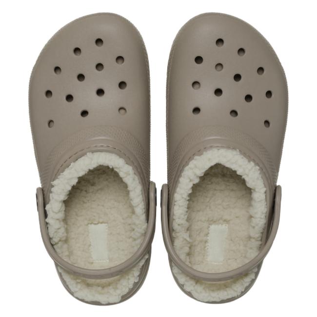 Picture of Crocs Classic Lined Clog - Mushroom Bone
