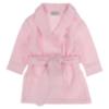 Picture of Beau KiD Girls Pointelle Dressing Gown With Crown - Pink