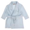 Picture of Beau KiD Boys Pointelle Dressing Gown With Crown - Blue