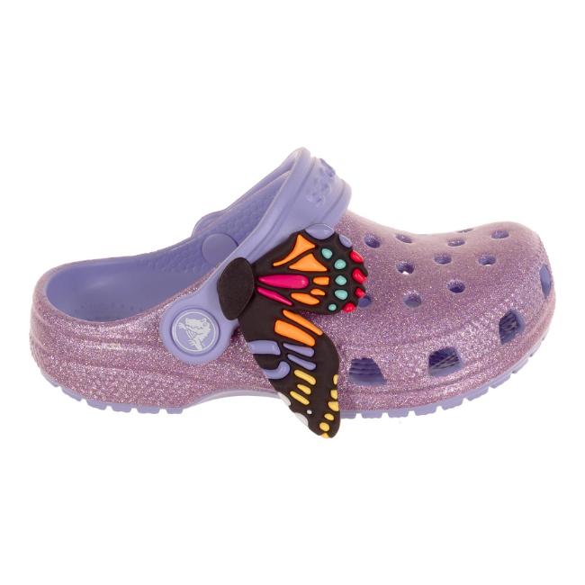 Picture of Crocs Toddler IAM Butterfly Classic Clog - Mystic Purple