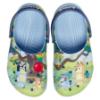 Picture of Crocs Toddler Bluey Classic Clog - Blue Multi