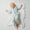Picture of Beau KiD Boys Embroidered Teddy Pocket Stripe Pyjamas Set X 2 - Blue Ivory