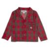 Picture of Beau KiD Boys Tartan Pyjamas & Dressing Gown Set X 3 - Red