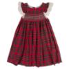 Picture of Beau KiD Girls Tartan Nightdress & Dressing Gown Set X 2 - Red