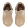 Picture of Beau KiD Easy On Chelsea Boot With Inside Zip - Beige Patent Leather