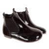 Picture of Beau KiD Easy On Chelsea Boot With Inside Zip - Black Patent Leather