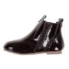 Picture of Beau KiD Easy On Chelsea Boot With Inside Zip - Black Patent Leather
