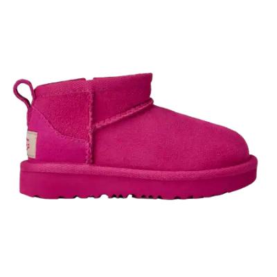 Picture of UGG Toddler Classic Ultra Mini Boot Inside Zip - Dark Peony