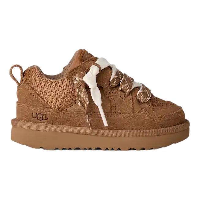 Picture of UGG Toddler Lo Lowmel Trainers - Chestnut