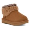 Picture of UGG Toddler Classic Ultra Mini Maxi Curly Boot - Chestnut