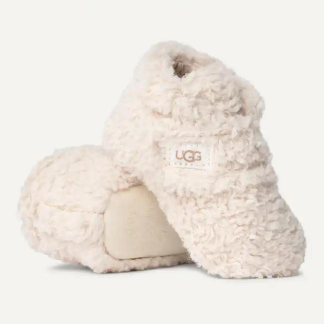 Picture of UGG Baby Bixbee Bootie - Natural Curly Faux Fur