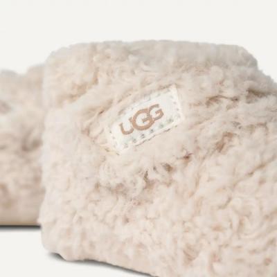 Picture of UGG Baby Bixbee Bootie - Natural Curly Faux Fur