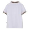 Picture of BOSS Toddler Boys Short Sleeve Polo Top - White Iconic Stripes