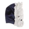 Picture of Beau KiD Girls Ruffle Velvet Dress & Bonnet Set X 2 - Navy Ivory