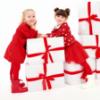 Picture of Agatha Ruiz De La Prada Winter Collection Girls Heart Sweater Skirt & Tights Set X 3 - Red