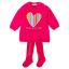 Picture of Agatha Ruiz De La Prada Winter Collection Girls Sweater Dress & Tights Set X 2 - Fuchsia