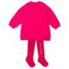 Picture of Agatha Ruiz De La Prada Winter Collection Girls Sweater Dress & Tights Set X 2 - Fuchsia