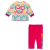 Picture of Agatha Ruiz De La Prada Winter Collection Girls Tunic & Leggings Set X 2 - Fuchsia Multi