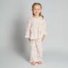 Picture of Beau KiD Girls Embroidered Teddy Floral Pyjamas Set X 2 - Ivory Pink