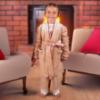 Picture of Beau KiD Girls Pyjamas & Dressing Gown Set X 3 - Gold