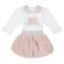 Picture of Deolinda Chic Girls Faux Fur & Velour Puffball Skirt & Top Set X 2 - Pink Multi