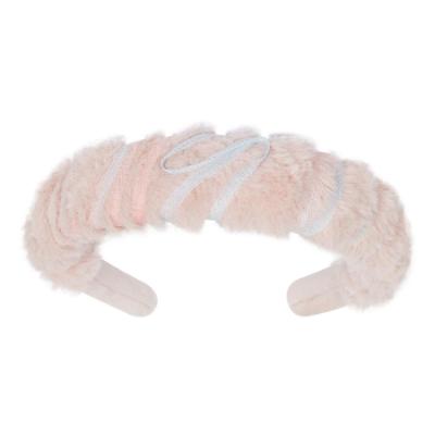 Picture of Deolinda Chic Girls Faux Fur Headband - Pink Multi