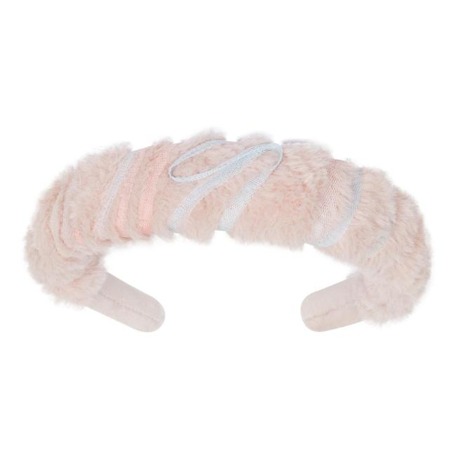 Picture of Deolinda Chic Girls Faux Fur Headband - Pink Multi