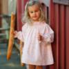 Picture of Deolinda Baby Girls Romera Smocked Dress & Pants Set X 2 - Ivory Pink