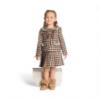 Picture of Beau KiD Girls Dress & Jacket Set  X 2 - Brown Ivory