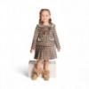 Picture of Beau KiD Girls Dress & Jacket Set  X 2 - Brown Ivory
