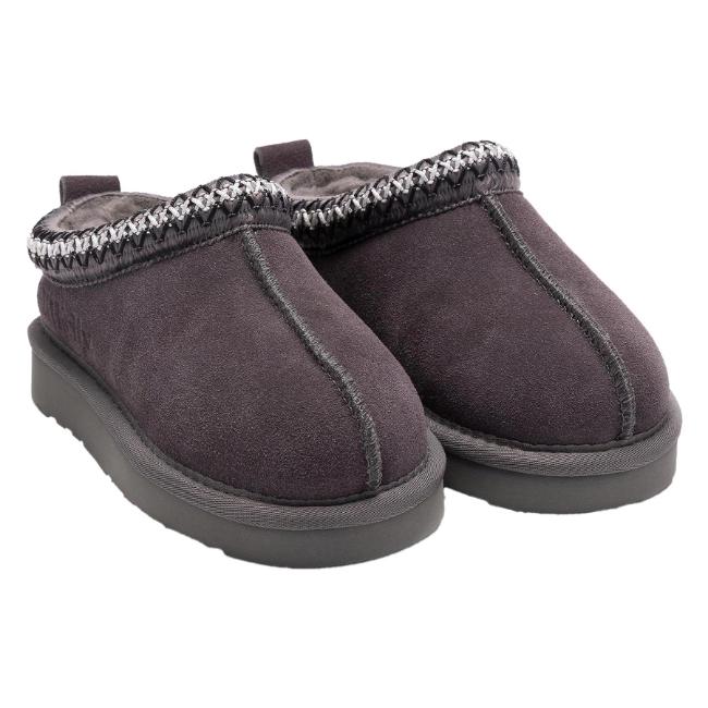 Picture of Lelli Kelly Lidia Sheepskin Mule Slipper - Grey
