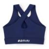 Picture of Bonini by A* Dee Aspire Crop Sports Top - Blue Navy
