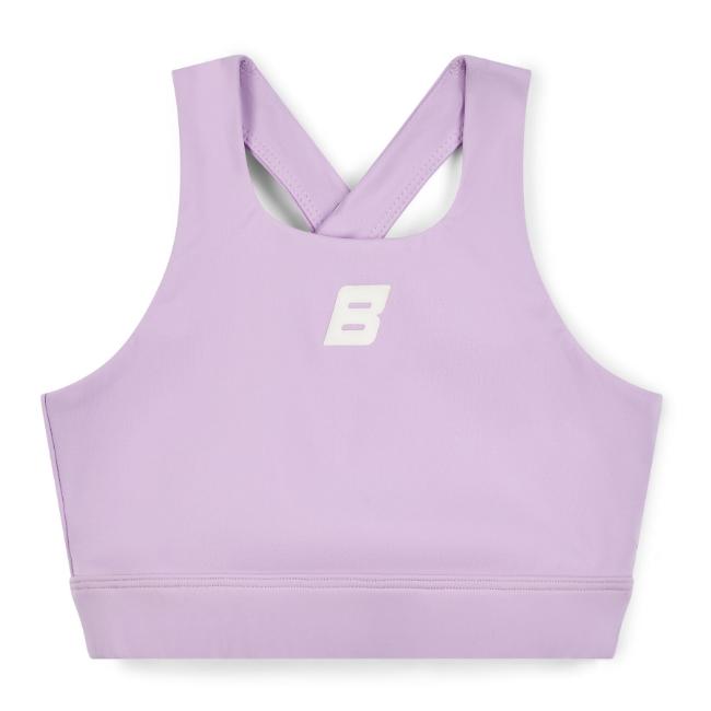 Picture of Bonini by A* Dee Aspire Crop Sports Top - Lilac Bloom