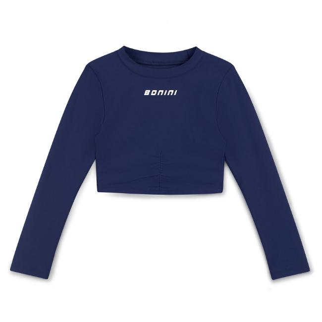 Picture of Bonini by A* Dee Aspire Long Sleeve Sport Top - Blue Navy