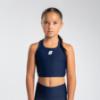 Picture of Bonini by A* Dee Aspire Crop Sports Top - Blue Navy